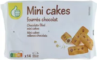 Mini cakes fourrés chocolat