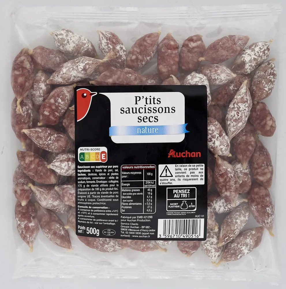 P'tit Saucissons nature