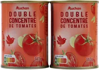 Double concentré de tomates.
