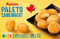 Palet de camembert pané