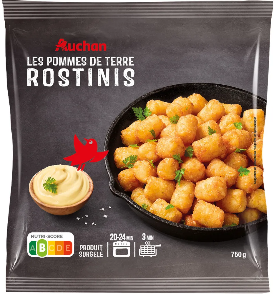 Les pommes de terrerostinis