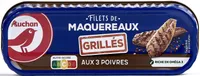 Filets de maquereaux grillés aux 3 poivres