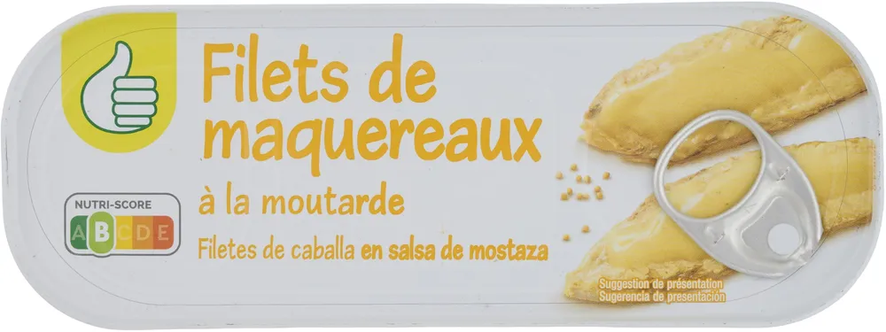Filets de maquereaux à la moutarde