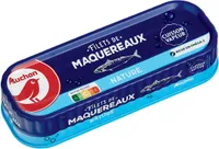 Filets de maquereaux nature cuisson vapeur