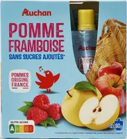 Pomme Framboise Sans sucres ajoutés**Conformément à la règlementation. Contient des sucres naturellement présents.