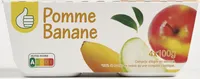 Compote de pommes bananes