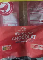 Pains au chocolat x16 + 4 offerts