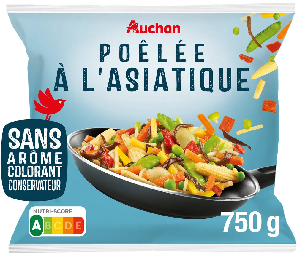 Poêlée à l'asiatique