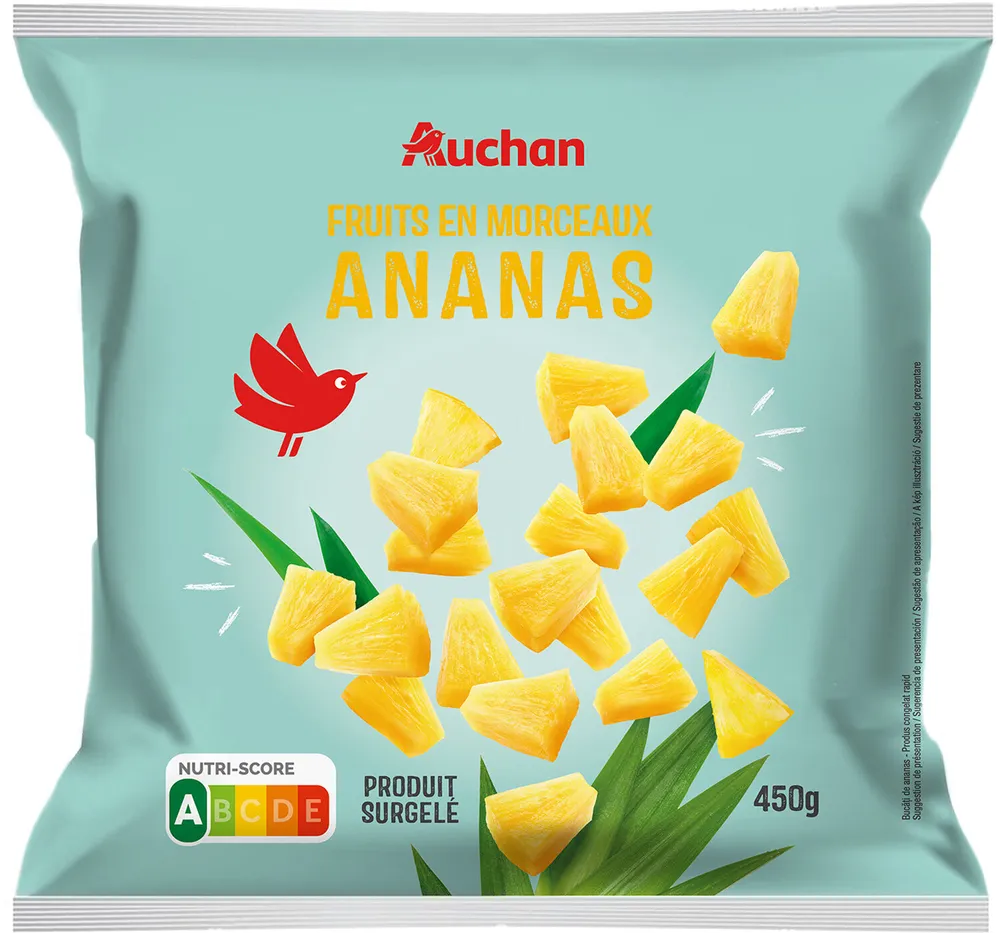 Fruits en morceauxAnanas