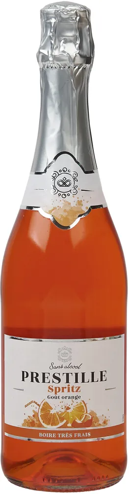 Spritz sans alcool goût orange