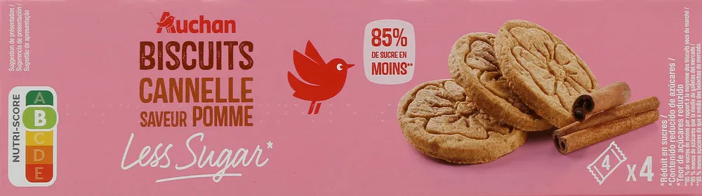 Biscuit cannelle saveur pomme