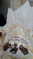 Papillotes Lait Noir et Blanc
