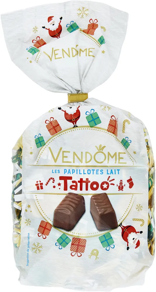 Les papillotes lait TATTOO