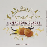 Les marrons glacés - aux gousses de vanille bourbon de Madagascar