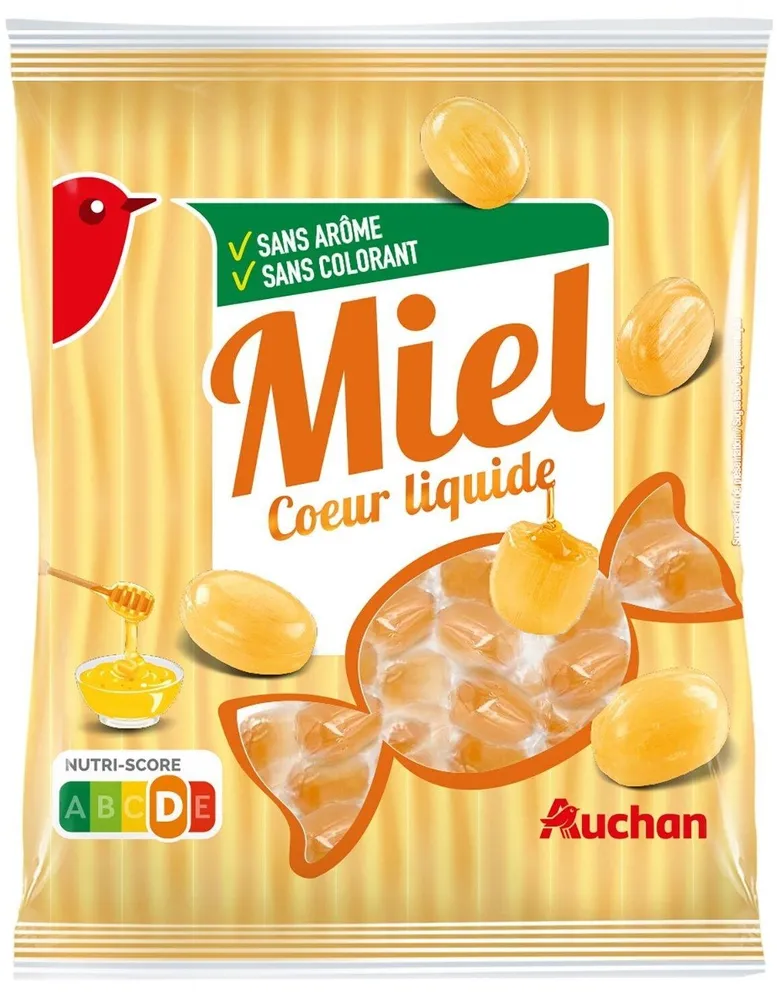 Miel cœur liquide