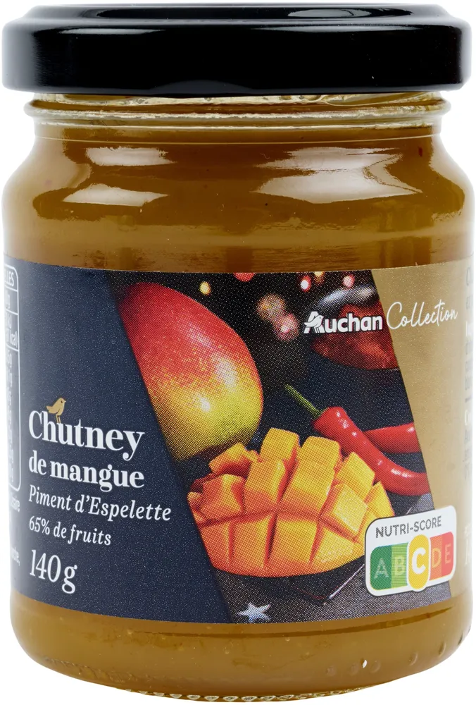Chutney de mangue piment d'Espelette
