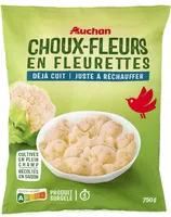 Choux-fleurs en fleurettesdéjà cuit