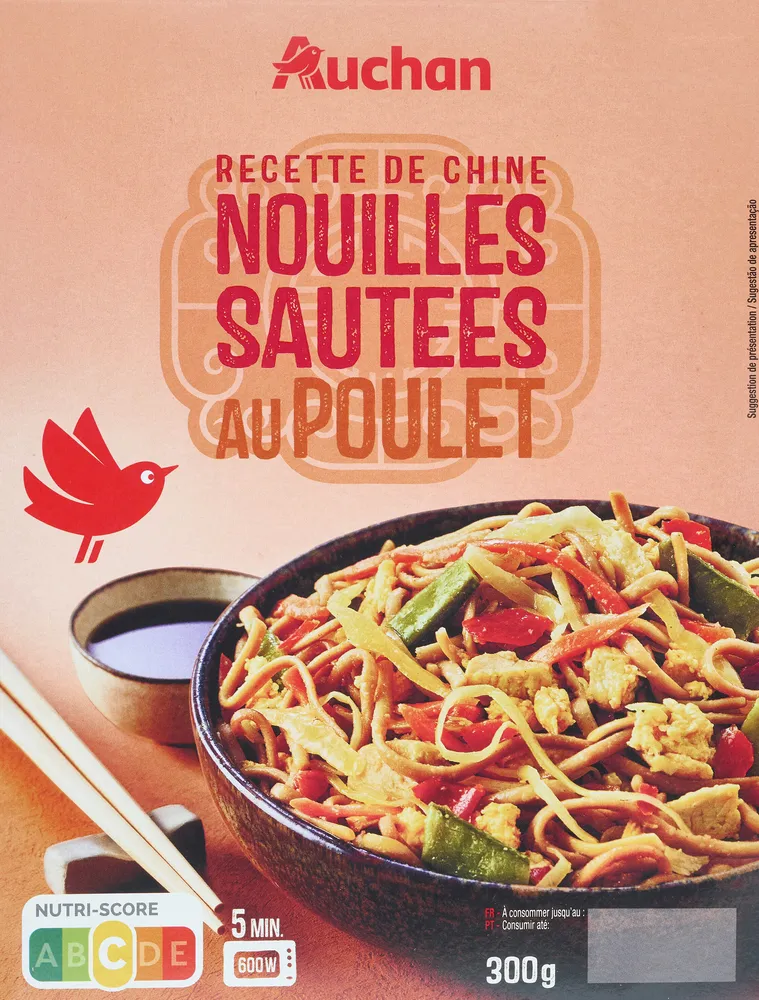 Cuisine de ChineNouilles sautées au poulet