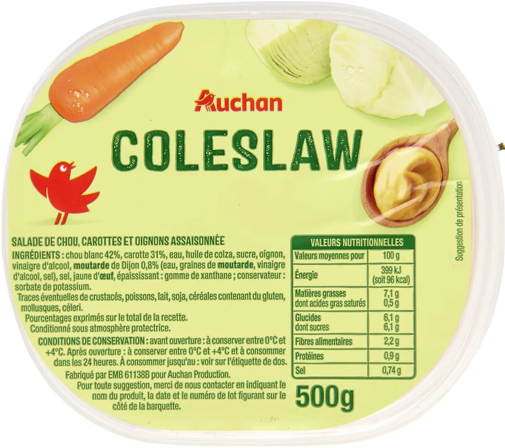 Salade coleslaw