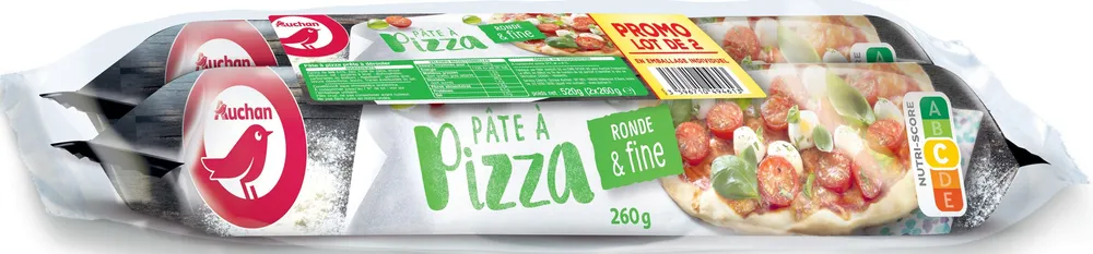 Pâte à PizzaRonde et Fine
