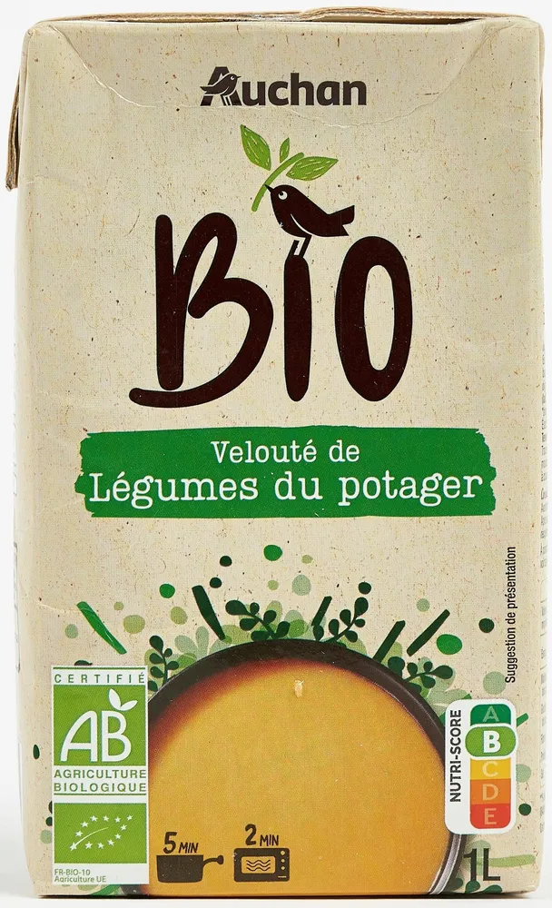 Velouté de légumes du potager