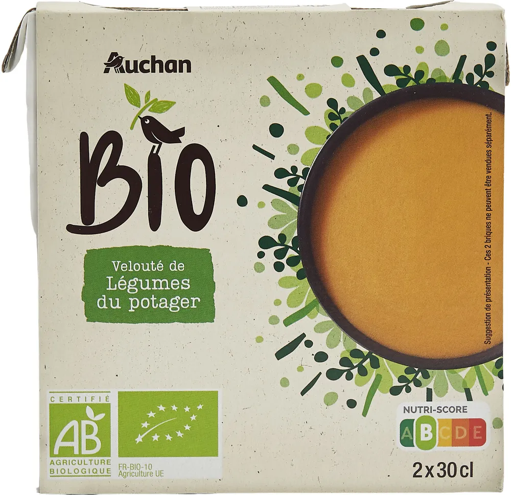 Velouté de légumes du potager