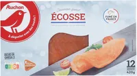 saumon fumé Ecosse fumé au bois de hêtre – salage traditionnel12 tranches minimum