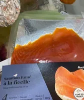 Saumon fumé à la ficelle - salage traditionnel au sel sec - élevé en Norvège