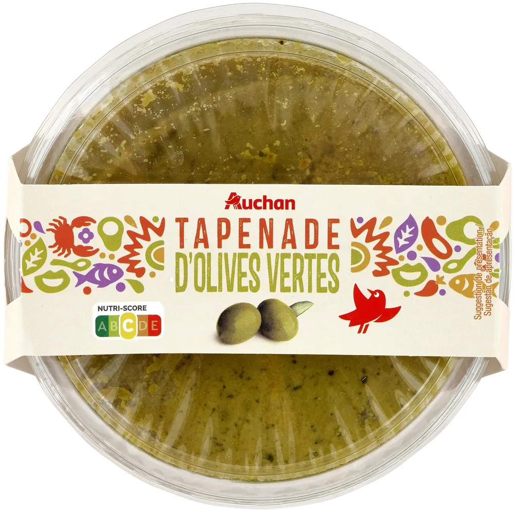 Tapenade d'olives vertes