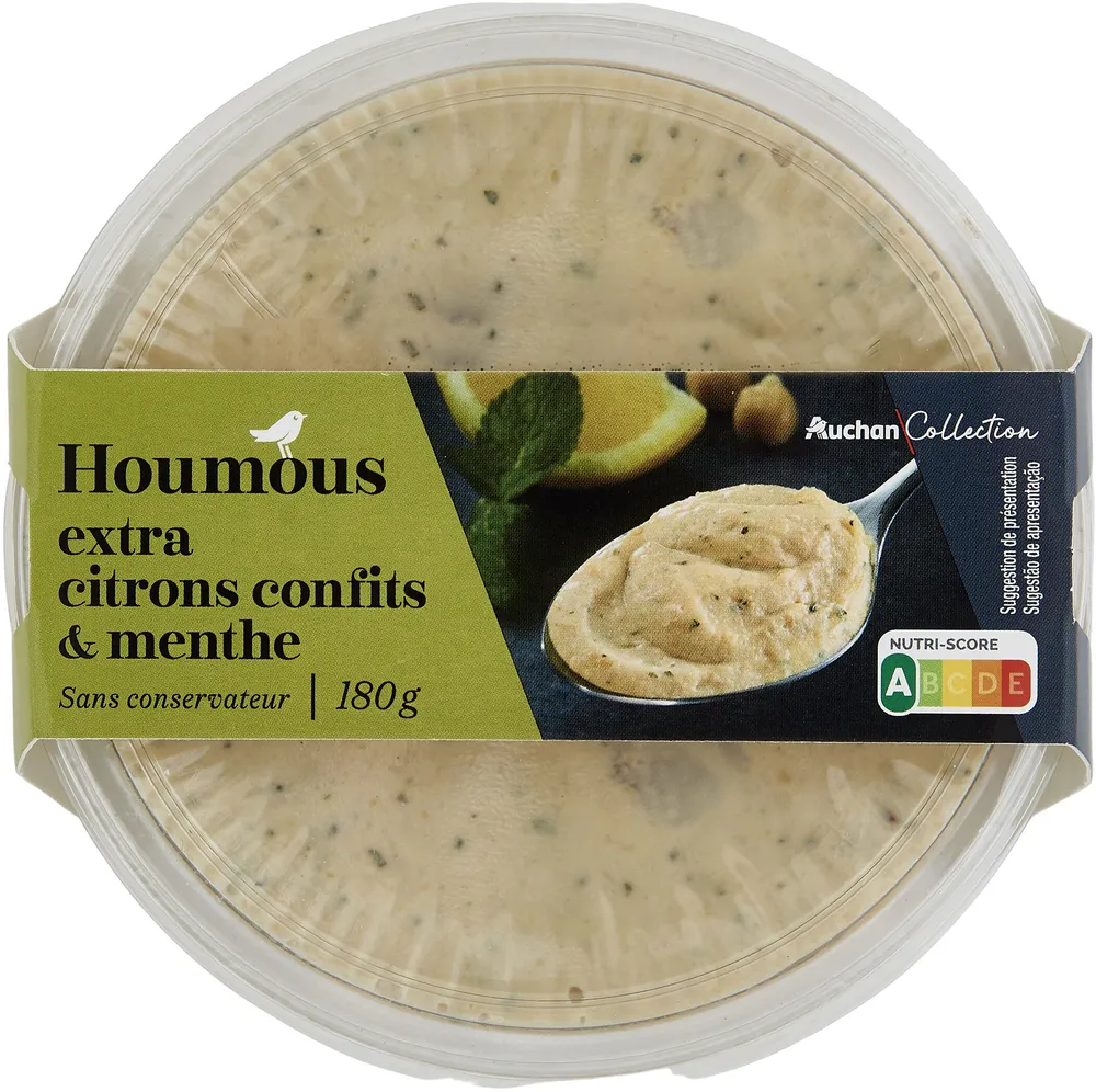 Houmous Citrons confits & menthe