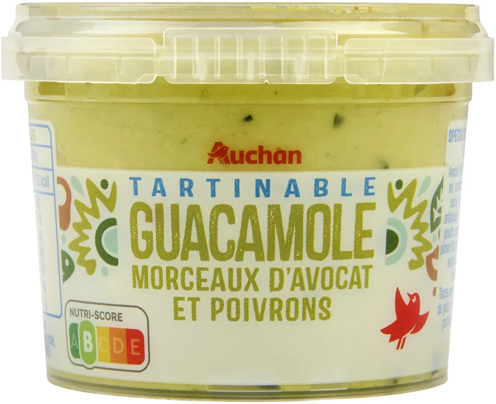 Tartinables guacamole