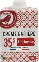 Crème entière onctueuse35% mat. gr.