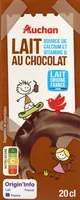 lait chocolaté source de calcium et vitamine D