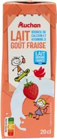 Lait goût fraise