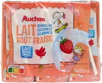 Lait goût fraise
