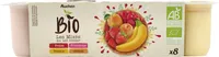 Yaourt aux fruits mixés BIO fraise abricot banane framboise