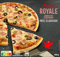 Pâte classiqueRoyalejambon cuit, olives noires
