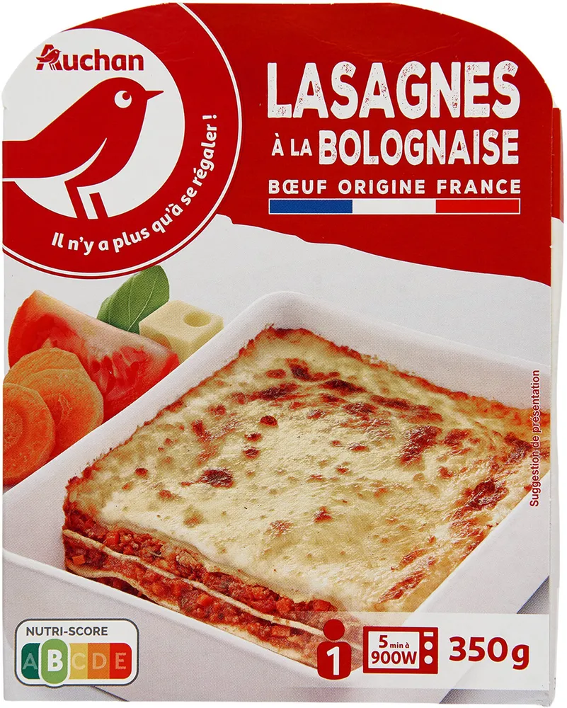 Lasagnes a la bolognaise