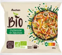 Julienne de légumes bio