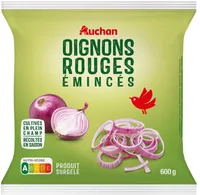 Oignons rouges émincés
