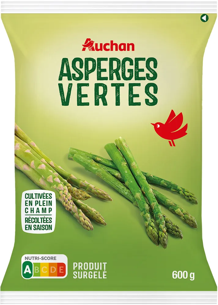 Les natures Asperges vertes
