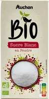 Sucre blanc en poudre Bio