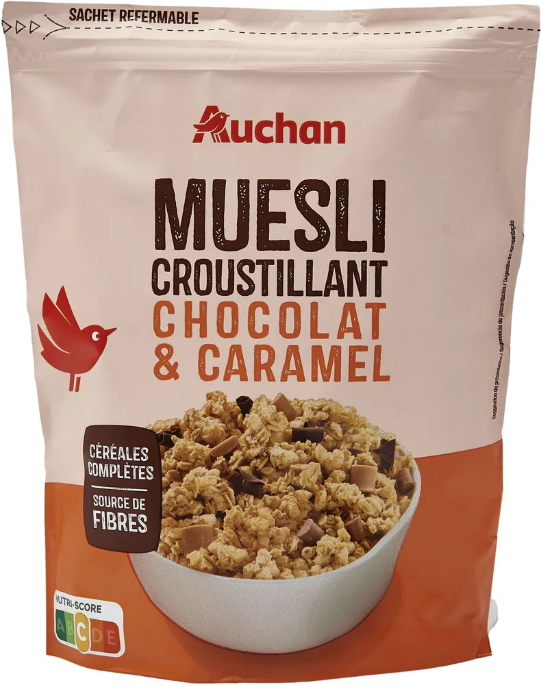 Muesli croustillantCaramel Chocolat
