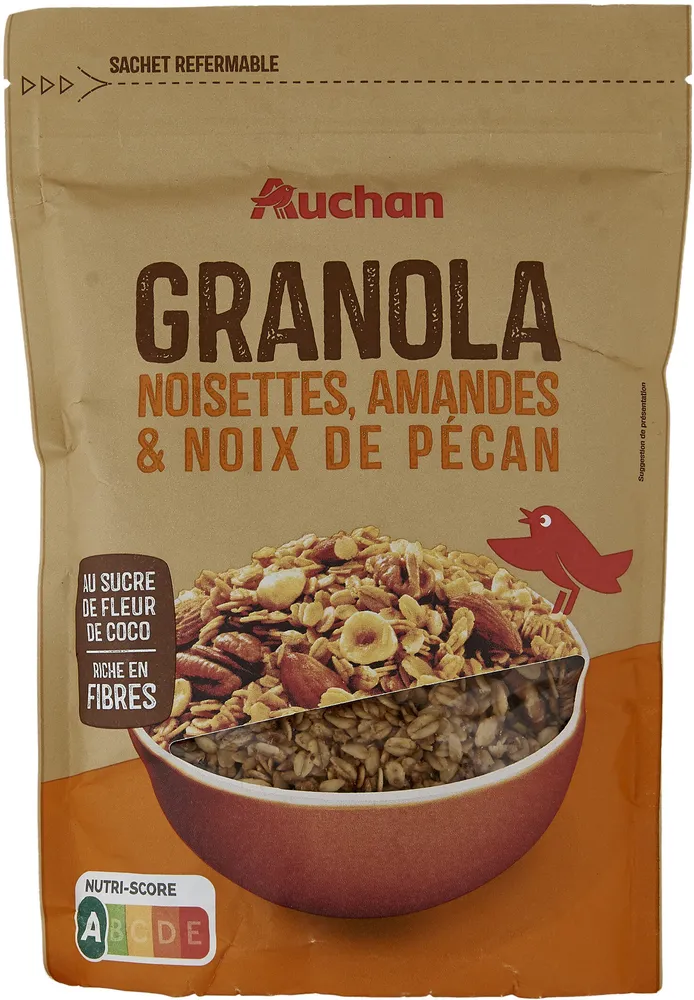 Granola Noisettes Amandes Pécan
