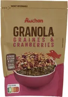 Granola Graines et Cranberries