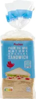 Pain de mie nature spécial sandwich