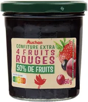 Confiture Extra 4 fruits rouges