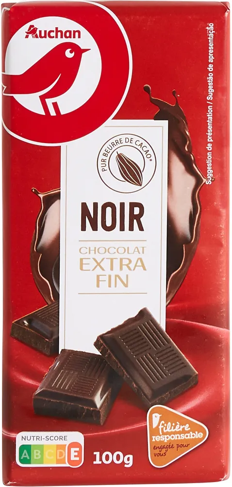 Noir chocolat extra fin