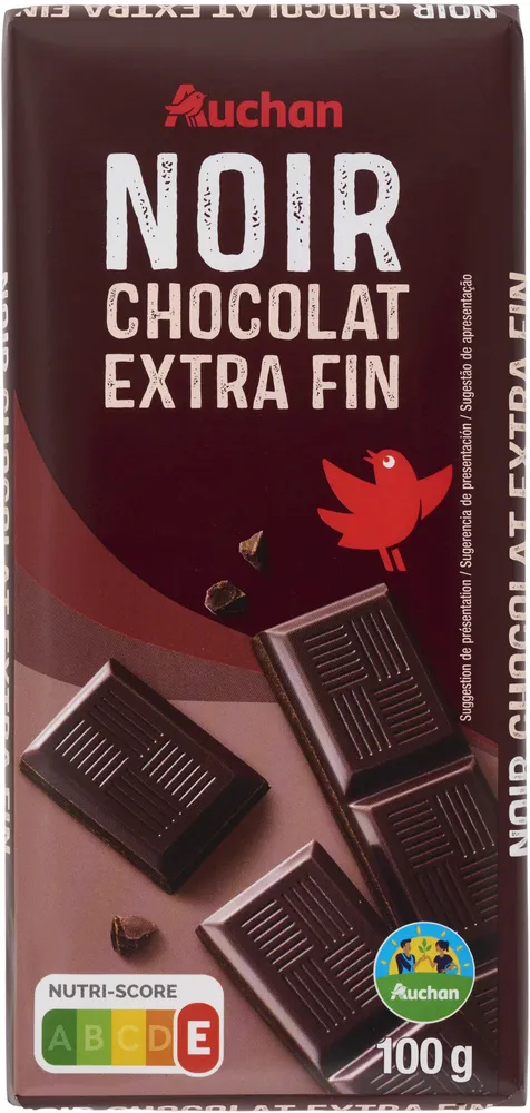 Noir chocolat extra fin