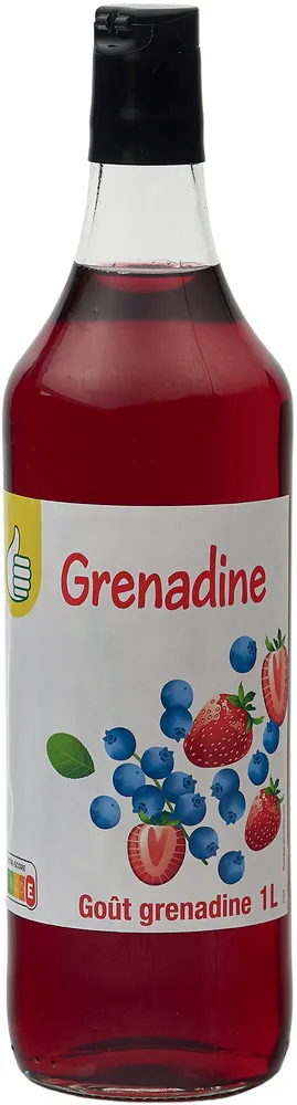 Grenadine goût grenadine